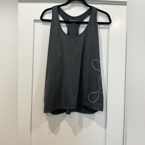 xl orange theory merch tank top grey